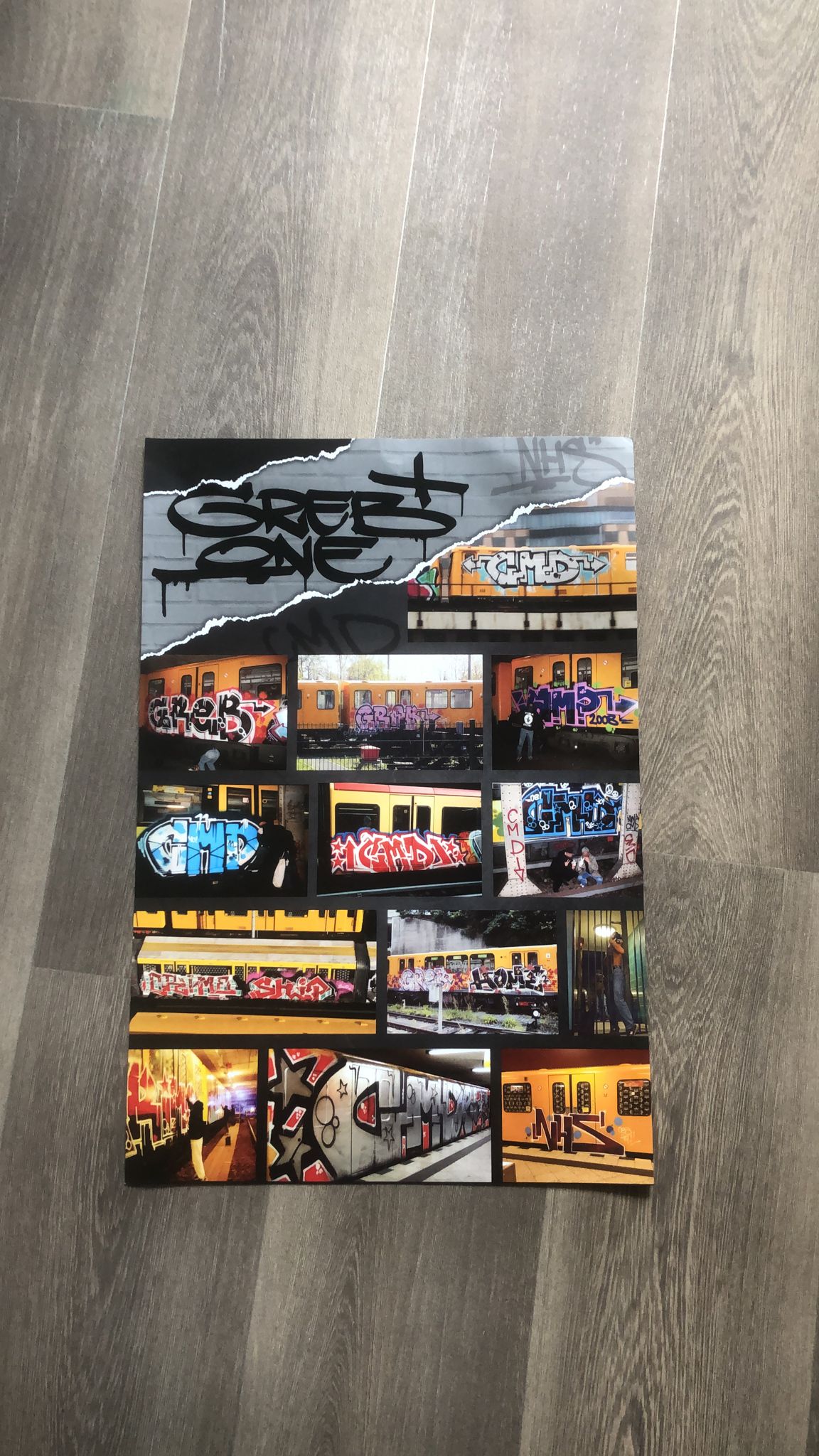 GREB Poster inkl. Sticker