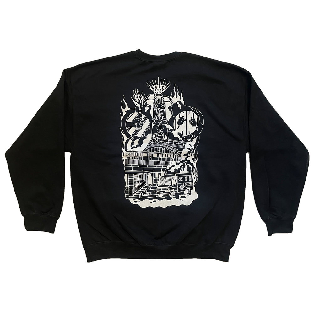 U-Bhf Eberswalder Crewneck - schwarz