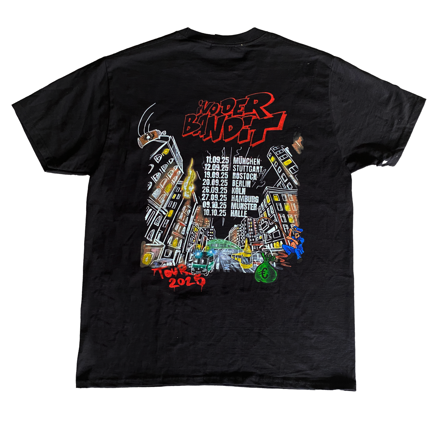 Ivo der Bandit Tourshirt 2025