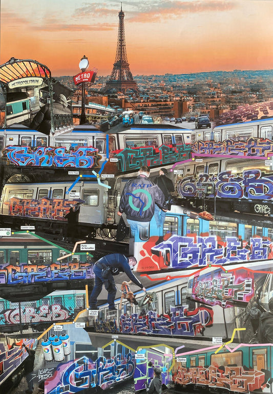 GREB - in Paris Poster A2