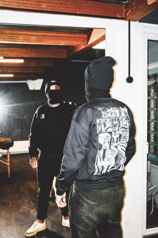 System-Splitter Crewneck