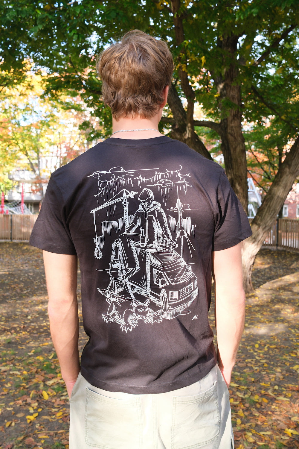 MXM & Brauer - Backprint Shirt (black)