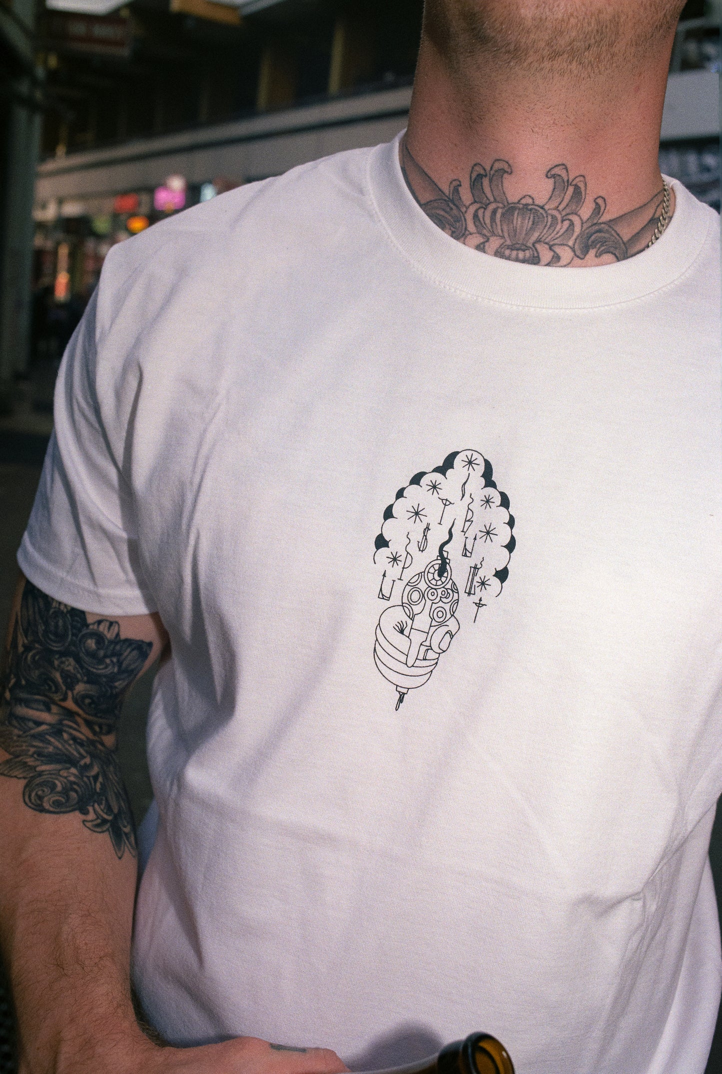 Life iz a Gamble Shirt - weiß