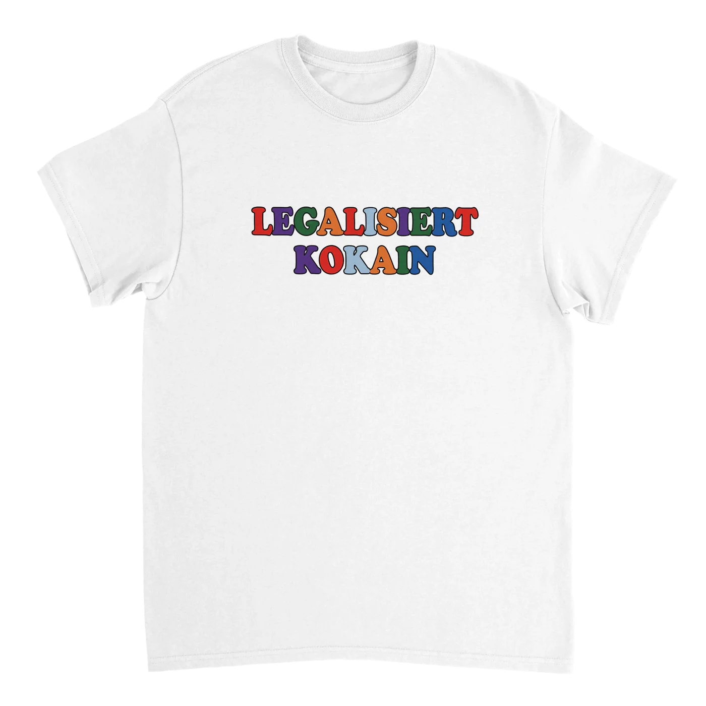 Legalisiert Kokain T-Shirt - weiß