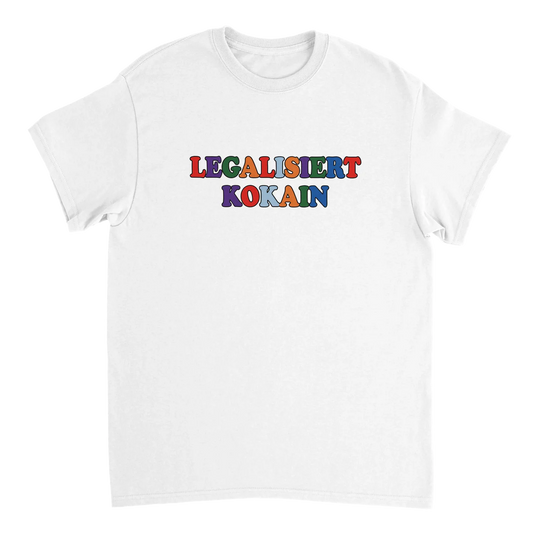 Legalisiert Kokain T-Shirt - weiß