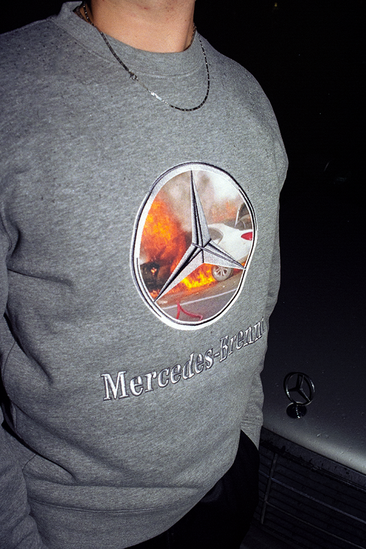 Mercedes - Brennt Crewneck