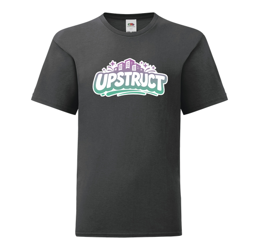 Upstruct Kids - Block T-Shirt (graphite)