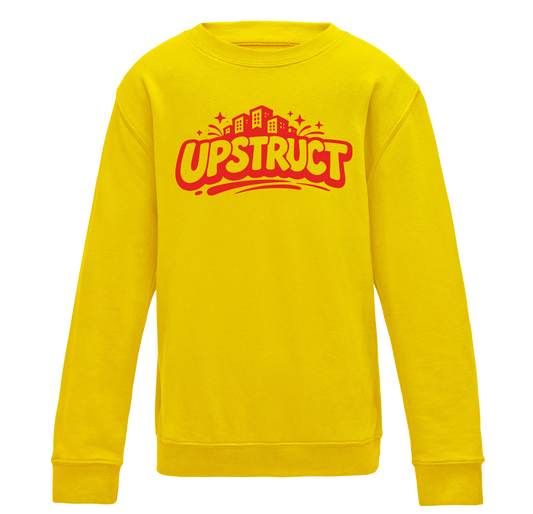 Upstruct Kids - Block Sweater (yellow)