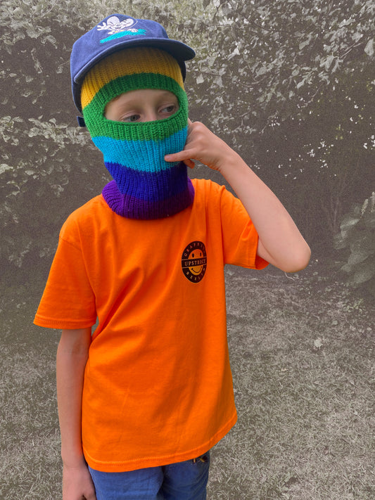 Upstruct Kids - Smiley T-Shirt (orange)