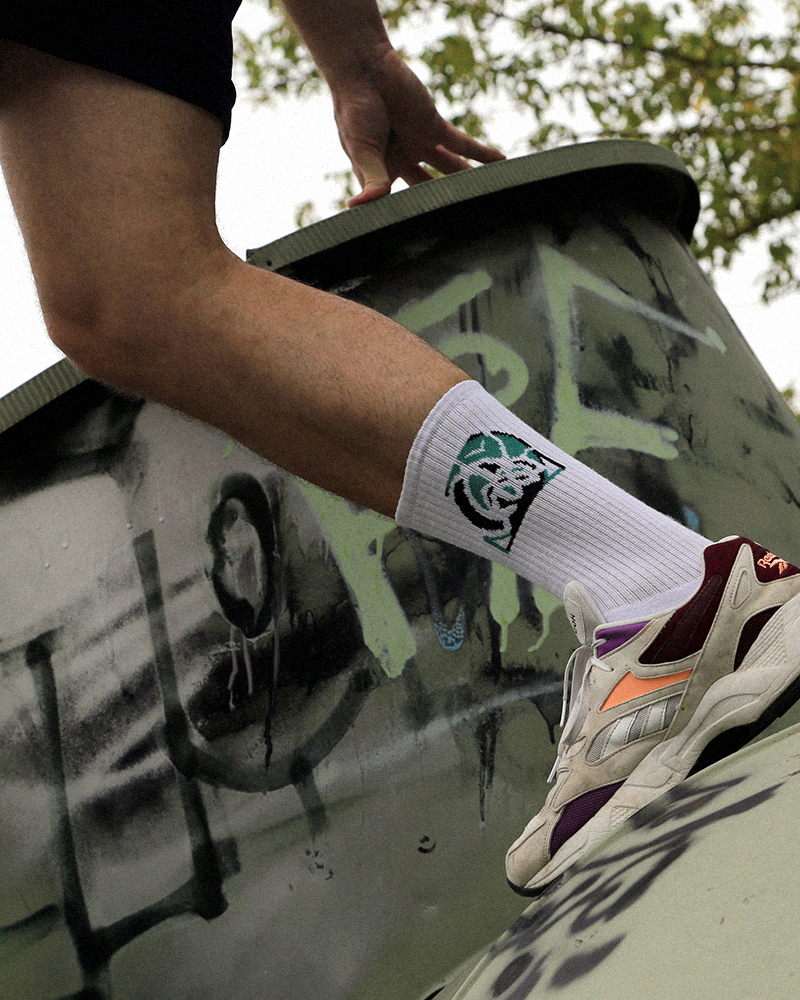 ALIBABA socks, high