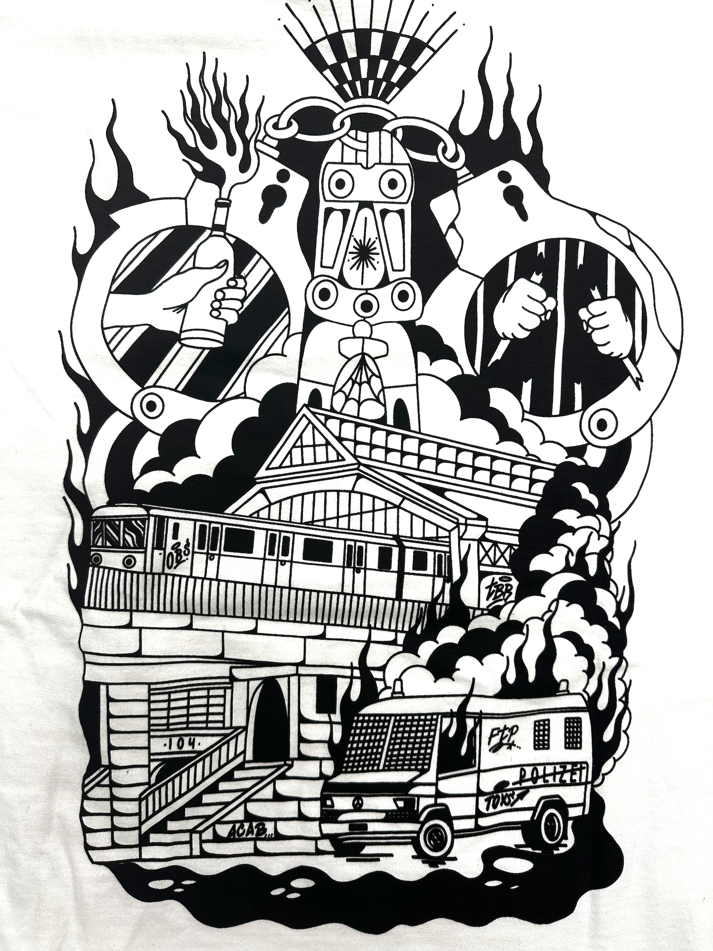 U-Bhf Eberswalder Shirt - weiß
