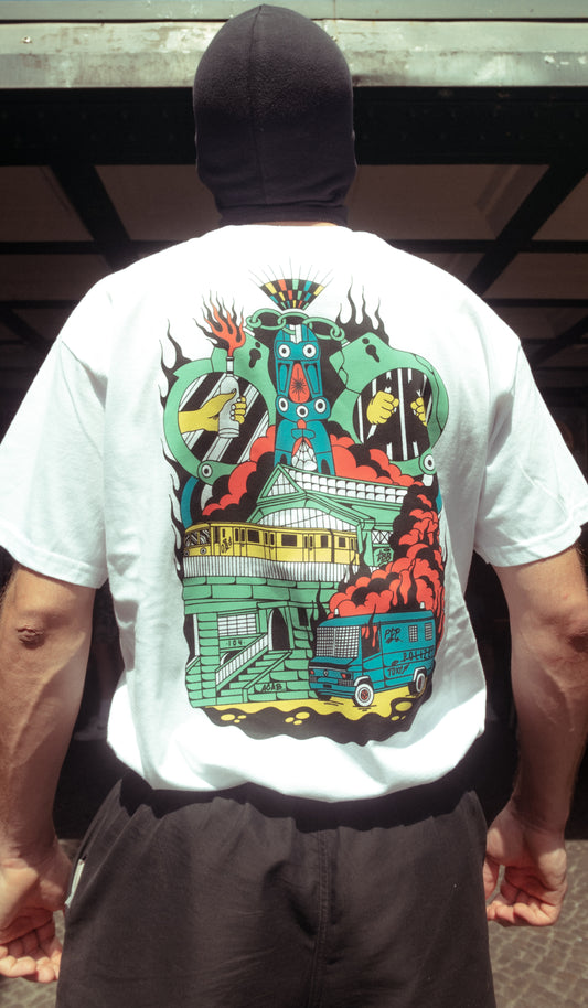 U-Bhf Eberswalder Shirt - bunt