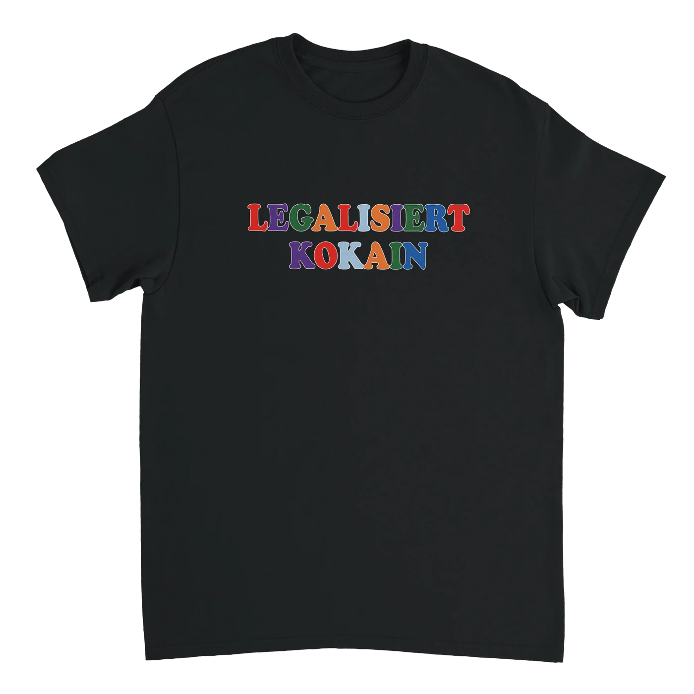 Legalisiert Kokain T-Shirt - schwarz