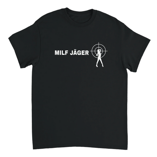 Milf Jäger T-Shirt - schwarz