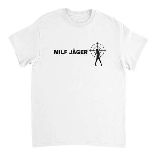Milf Jäger T-Shirt - weiß