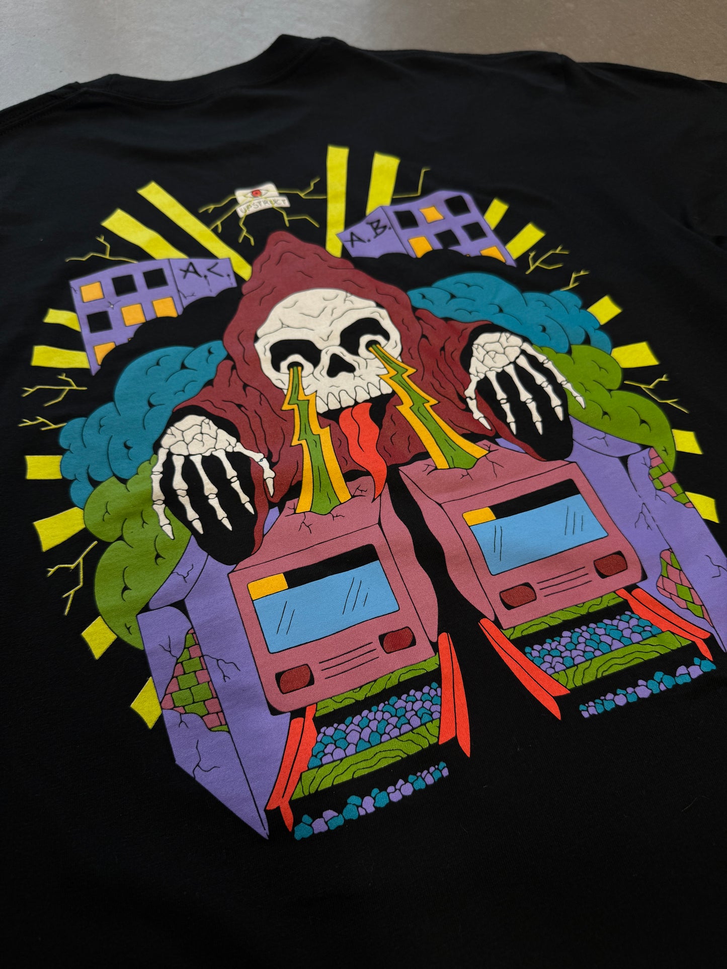 Grim Reaper Shirt - bunt