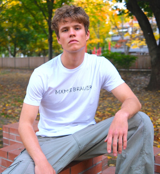 MXM & Brauer - Backprint Shirt (white)