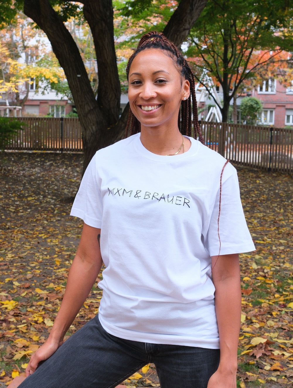 MXM & Brauer - Backprint Shirt (white)