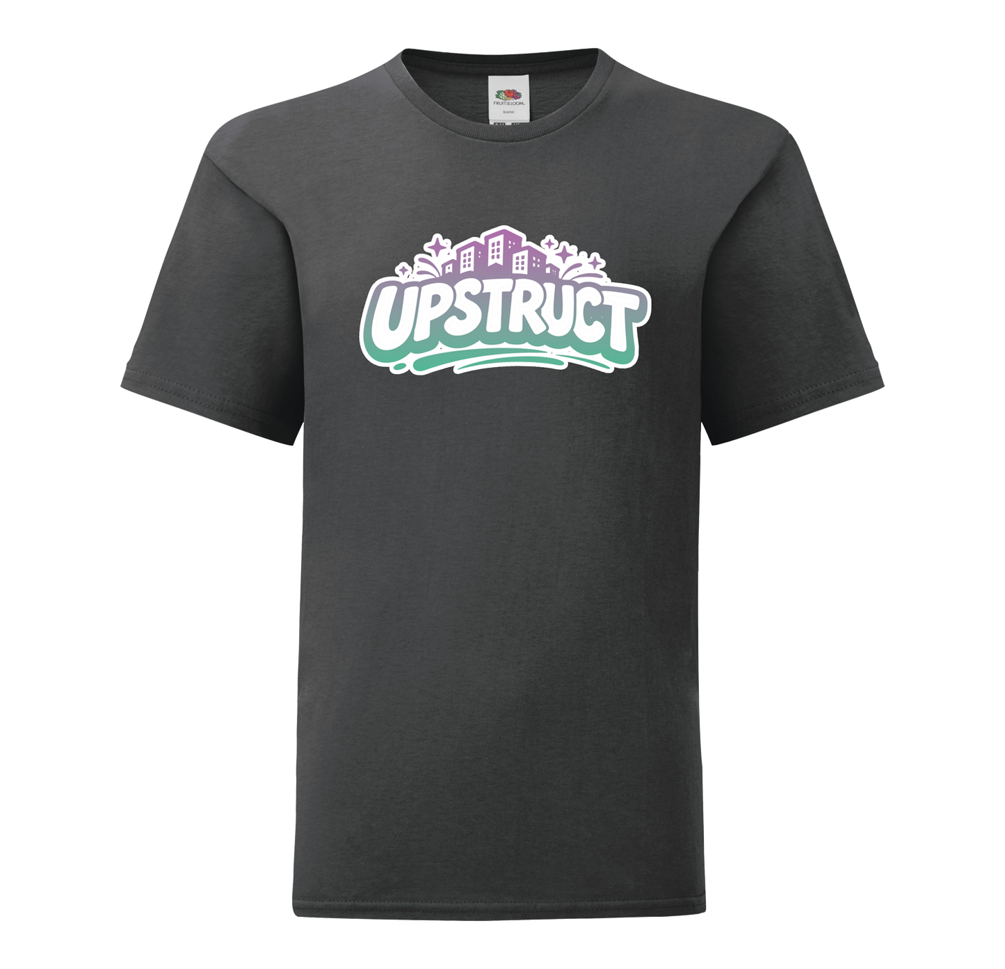 Upstruct Kids - Block T-Shirt (graphite)
