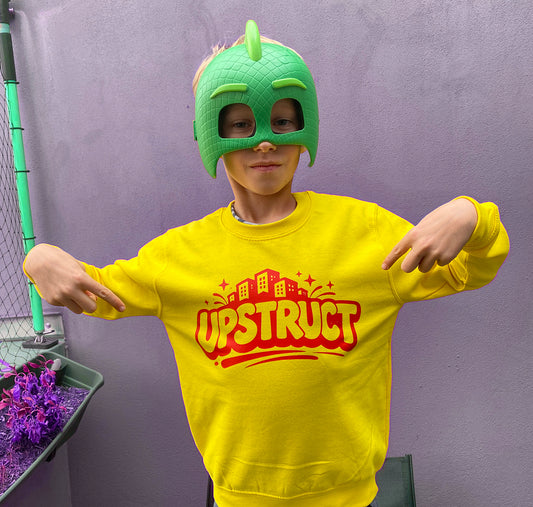 Upstruct Kids - Block Sweater (yellow)