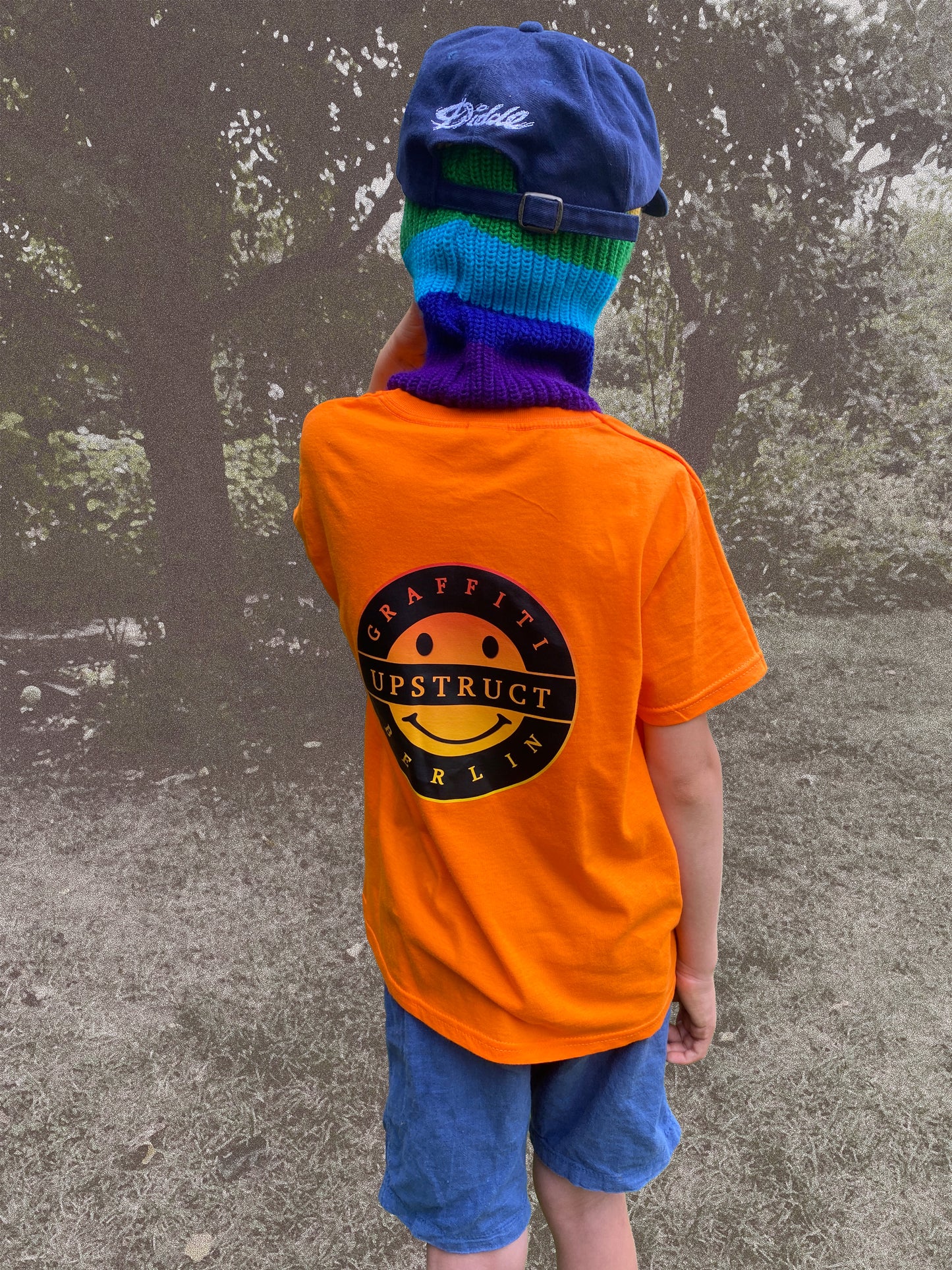 Upstruct Kids - Smiley T-Shirt (orange)