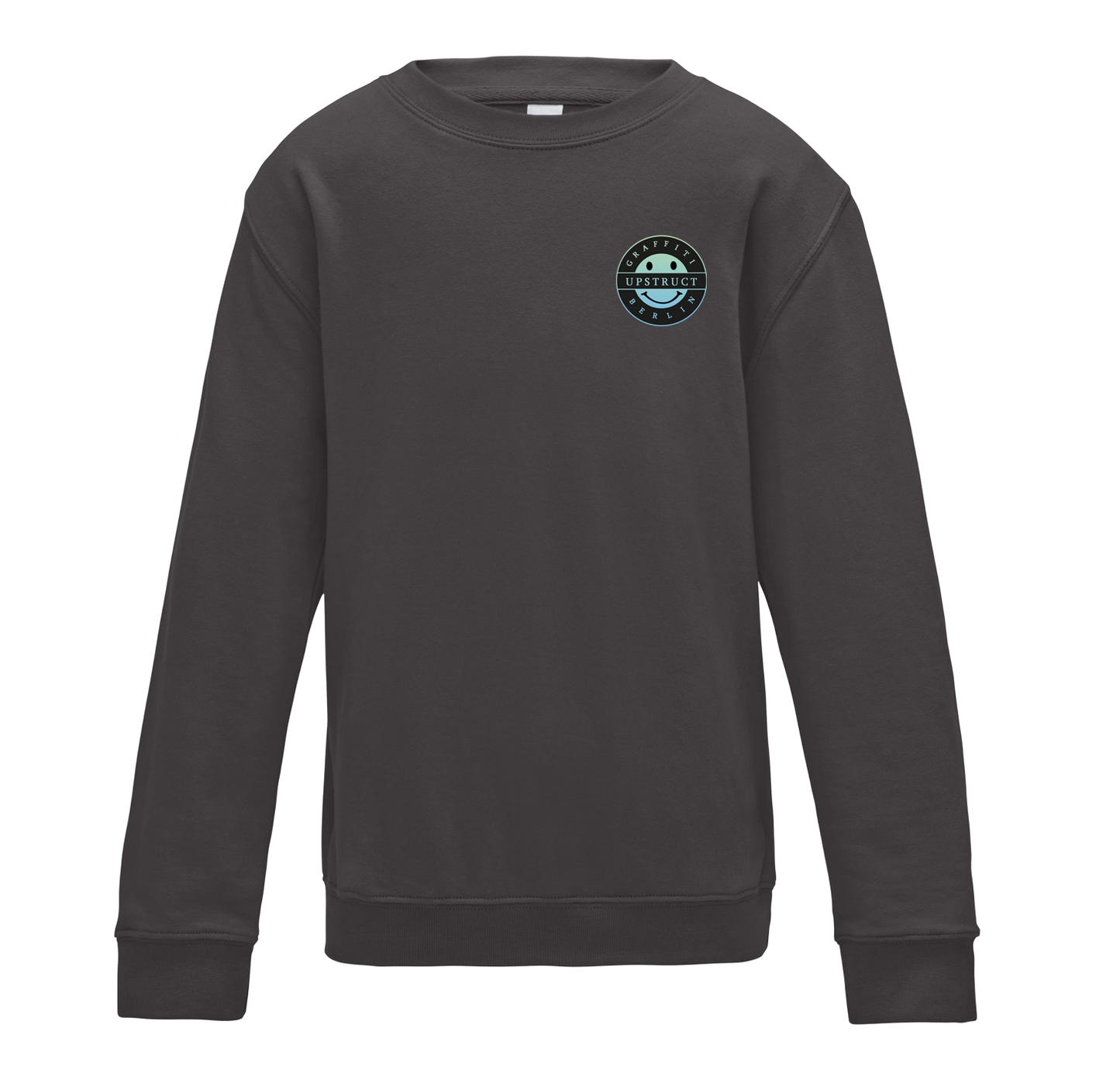 Upstruct Kids - Smiley Sweater (charcoal)