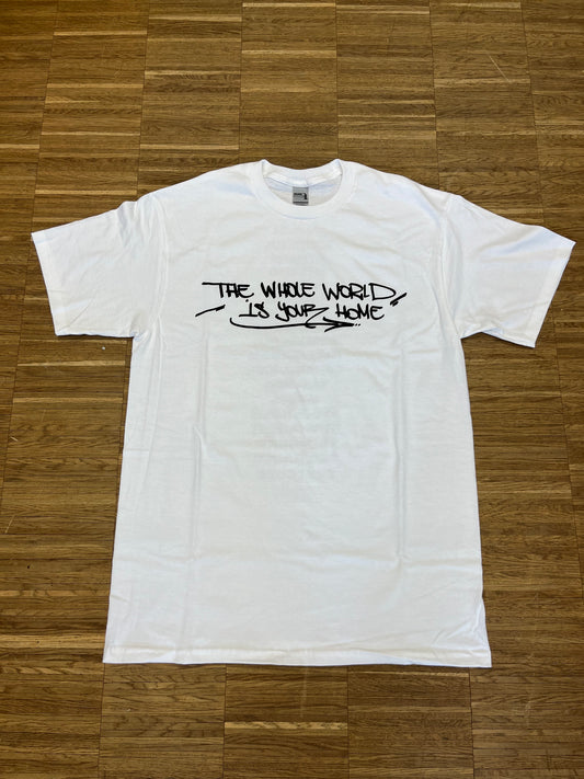 GREB "The Whole World Is Your Home" Shirt White