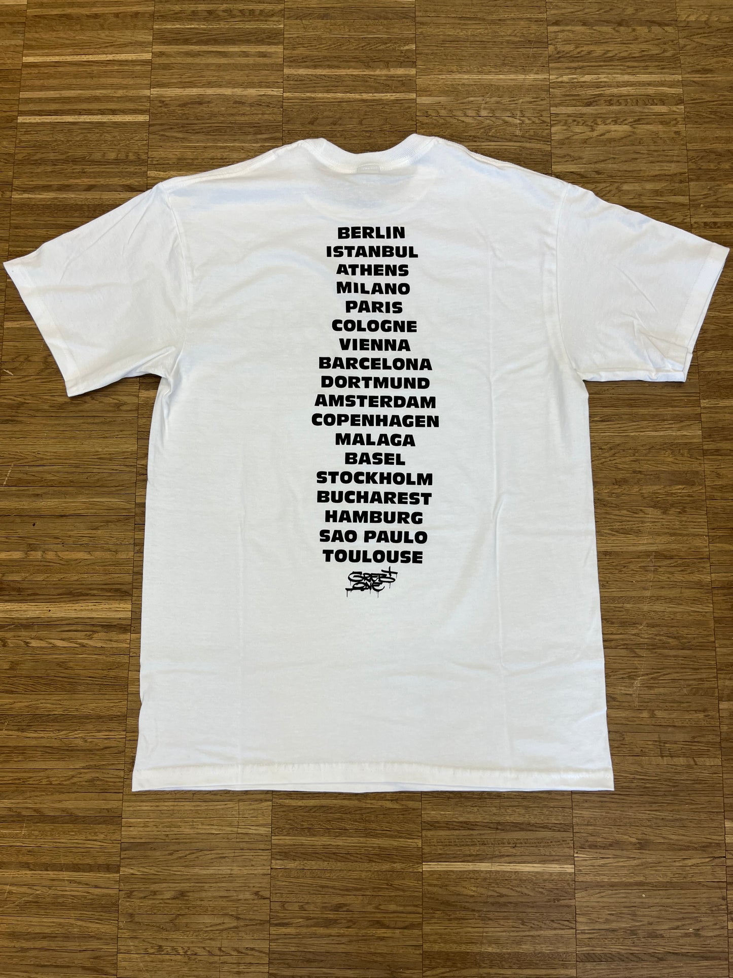 GREB "The Whole World Is Your Home" Shirt White