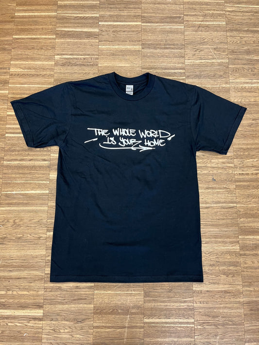 GREB "The Whole World Is Your Home" Shirt Black